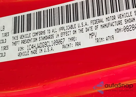 2012 Jeep Wrangler Unlimited Sport z USA, uszkodzony, nr VIN 1C4HJWDG9CL109067